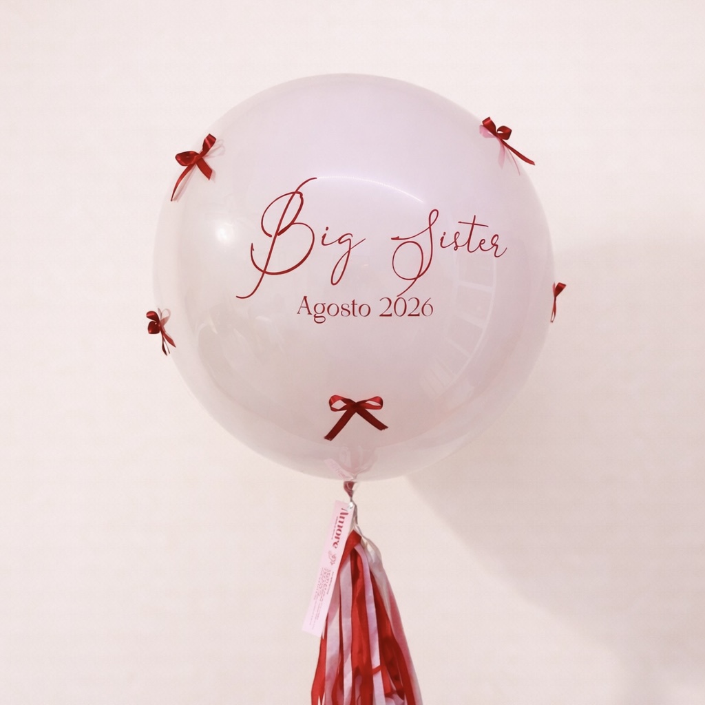 Globo Dúo Coquet red