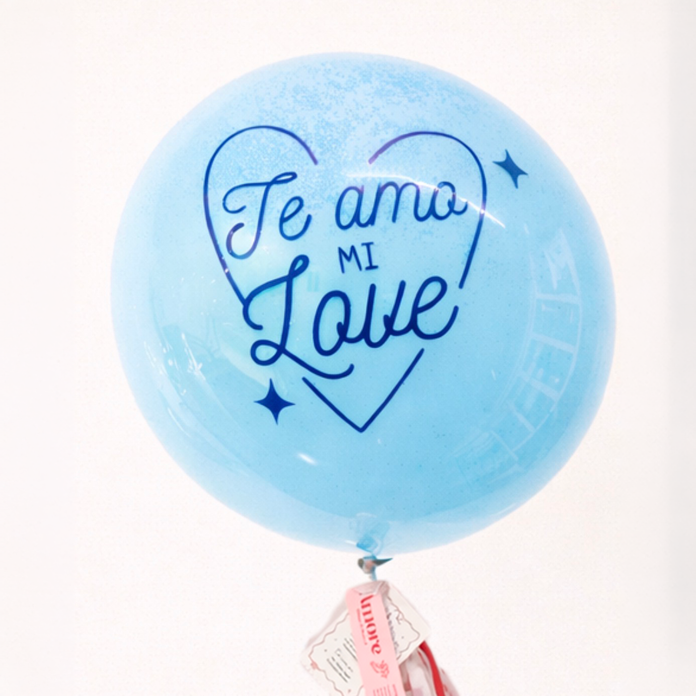 Globo Dúo Mi Love Azul