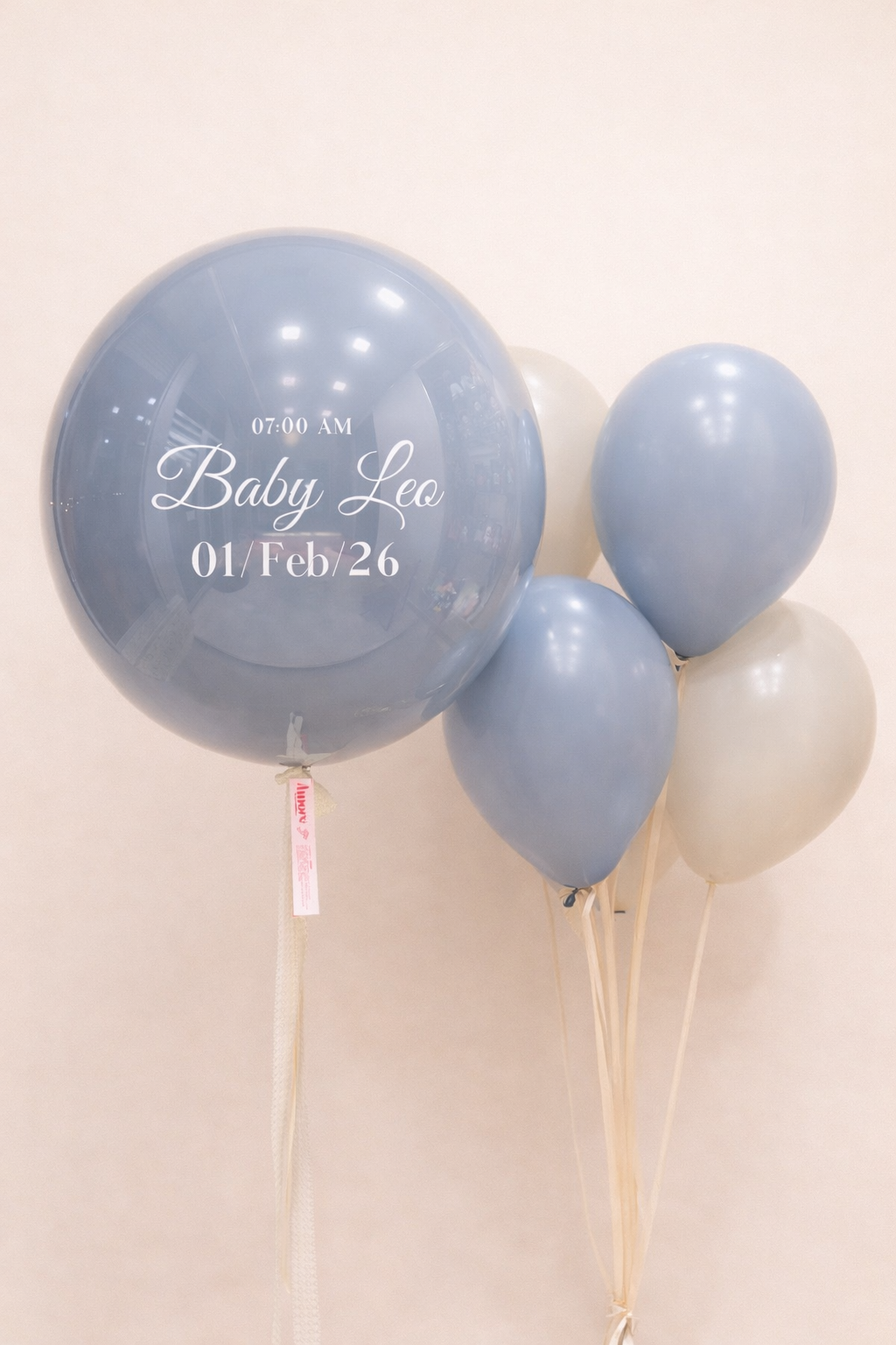 Bouquet Dúo - Baby old blue