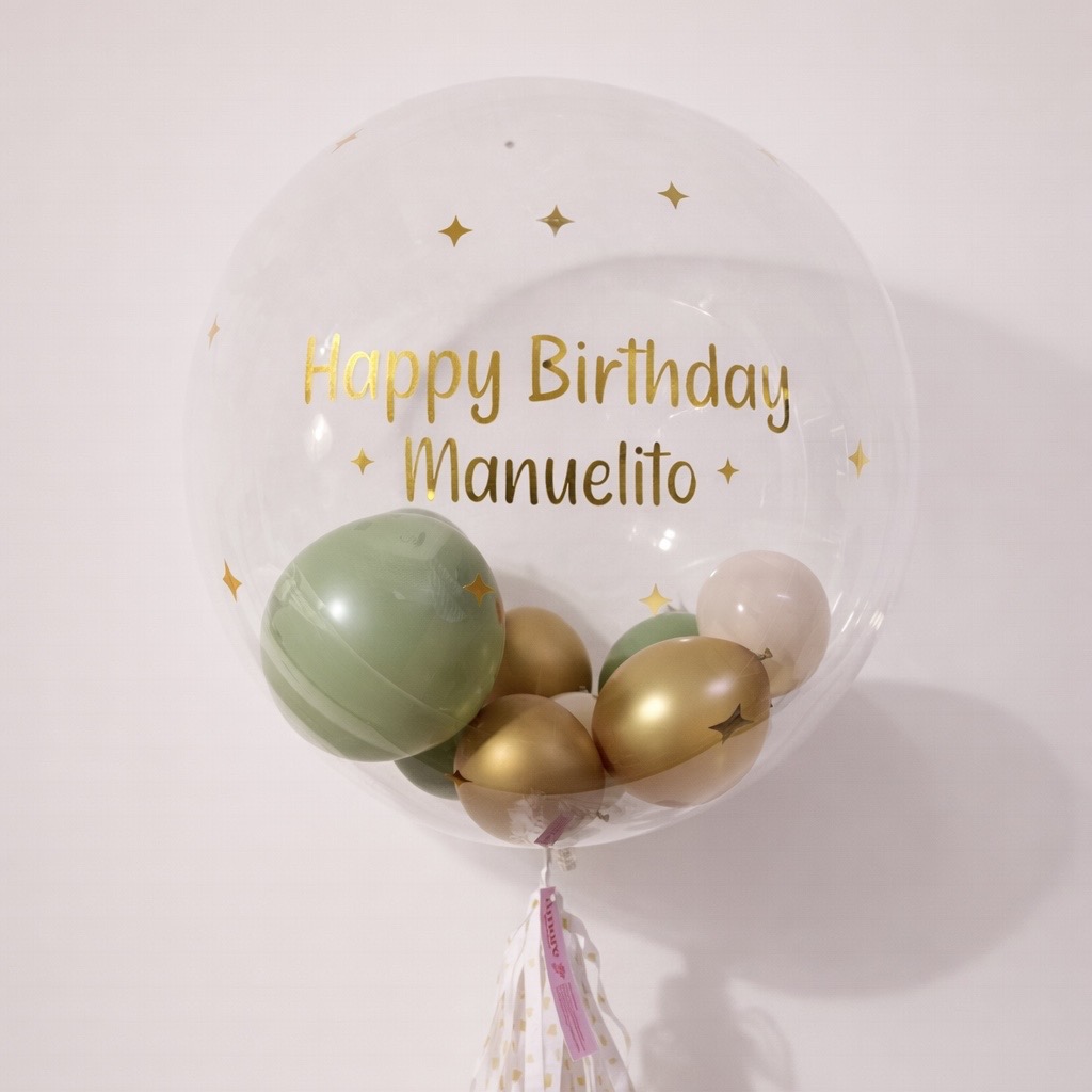 Globo burbuja luxe
